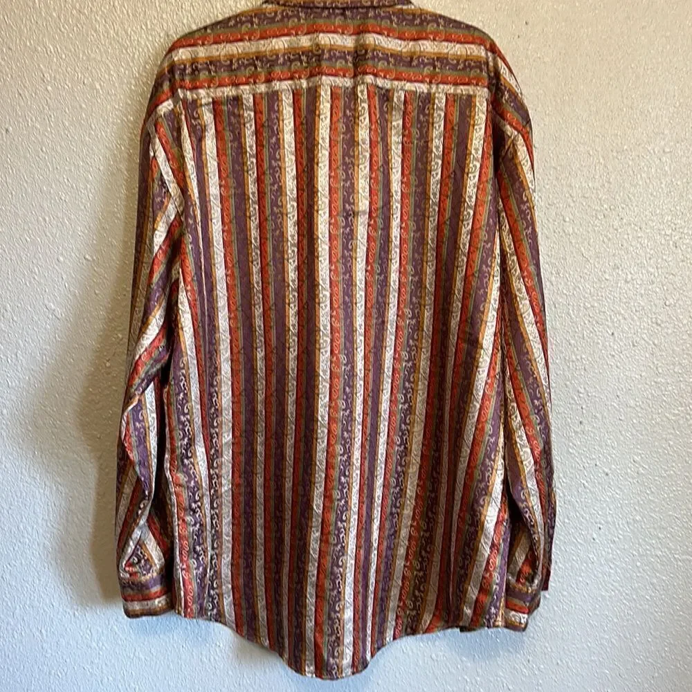 Robert graham limited edition men’s button up shirt size 3X